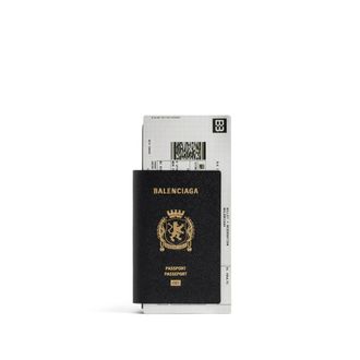 Balenciaga Passport Leather Wallet