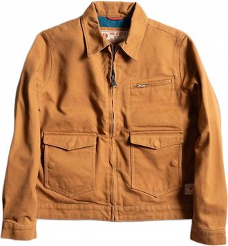 Iron And Resin Womens Madeleine Jacket In Cognac