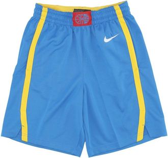 Nike Limited Road Basketball Shorts - Heren - Fitness - Blauw - L - Polyester - Fitness
