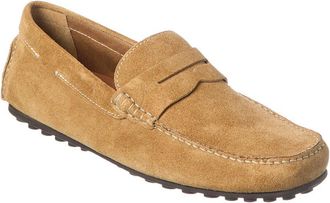 Aquatalia Lucca Weatherproof Suede Loafer