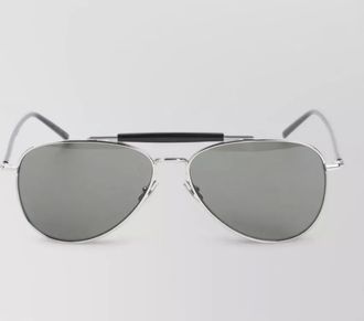 Saint Laurent ysl sl 864 aviator metal sunglasses