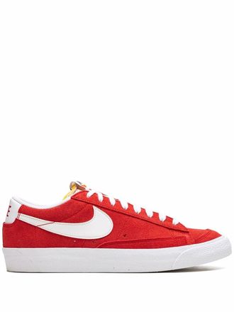 Nike Blazer Low 77 University Red sneakers - unisex - Leather/Rubber/Fabric - 13