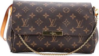 Louis Vuitton Favorite Handbag Monogram Canvas MM crossbody bag - Bruin