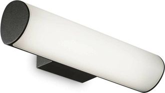 Ideal Lux Ideal Lux Etere Integrated LED Bathroom Over Mirror Light Black 1150Lm 3000K IP44