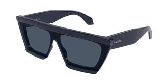 Alaia AA0104S 004 Womens Sunglasses Blue Size 99