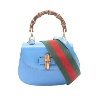 Gucci Pre-owned Mini Bags, female, Blue, Size: ONE SIZE Pre-owned Vintage Mini Bag