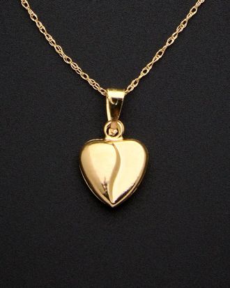 Italian Gold, Inc 14K Petite Heart Pendant Necklace
