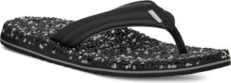 Sanuk Mens Bubblecush Sandals In Black Multi