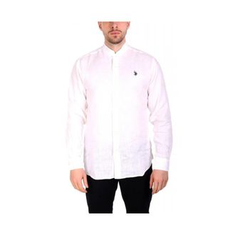 U.S.Polo Association U.s. Polo Assn - Shirts > Casual Shirts - Heren - Casual Overhemden - Wit - L - Overhemden