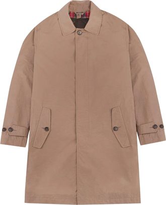 Baracuta G10 Detachable Quilted Lining Mid-Length Beige Coat