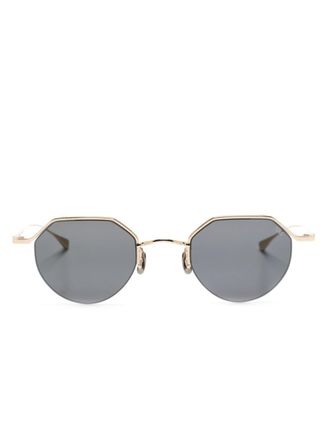 Eyevan 7285 Occhiali da sole 185 geometrici - Oro