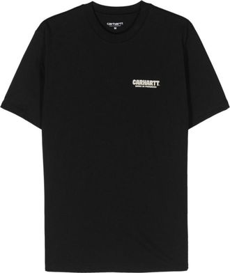 Carhartt Work in Progress Black Crewneck Graphic Print T-Shirt