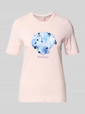 Only Regular Fit T-Shirt aus reiner Baumwolle Modell KITA in Hellrosa, Gr&ouml;&szlig;e XL