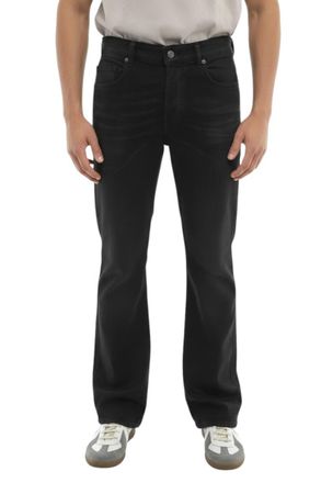 Diesel Black Mid Rise Jeans