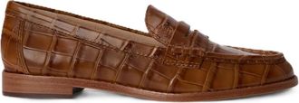 Ralph Lauren Wynnie Loafer - Dames - Schoenen - Bruin - Maat: 39 EU Leer