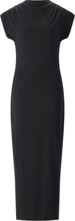 Anine Bing Midi Jurk - Dames - Casual kleedjes - Zwart - L - Kleedjes