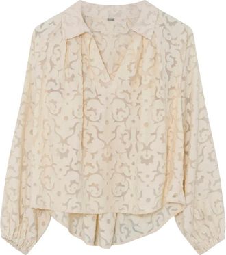 Gustav Annsofie Blouse - Dames - Blouses - Wit - XS - Overhemden