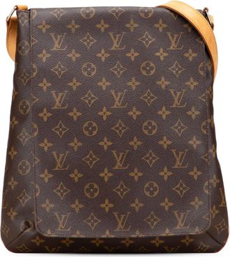 Louis Vuitton Borsa a tracolla Musette Salsa GM con monogramma 2001 - Marrone