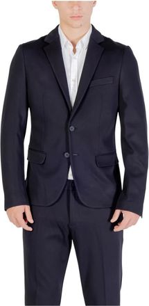 Antony Morato Slim Fit Suit Jacket - Heren - Blazers - Blauw - XL - Jassen