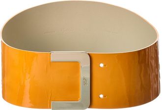 Roger Vivier Patent Belt