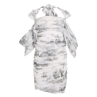 Philosophy di Lorenzo Serafini Kleedjes, Dames, Wit, M, Korte Jurk met Print