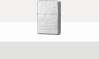 Vivienne Westwood Zippo Orb Mirror Lighter Brass Zippo Orb Mirr Silver Unisex