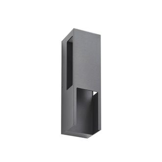 Lindby Lindby L&aacute;mpara De Pared Led Exterior enyra En Negro Aluminio