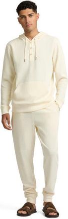 Onia Heavyweight Cotton Waffle Jogger in Ecru at Nordstrom, Size Xx-Large