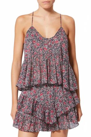 Isabel Marant Lirhetta Top In Crushed Berry