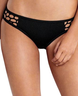 Seafolly Hipster Bikini Bottom In Sea Black