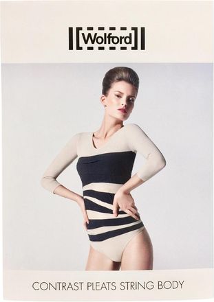 Wolford Contrast Pleats String Body Size S