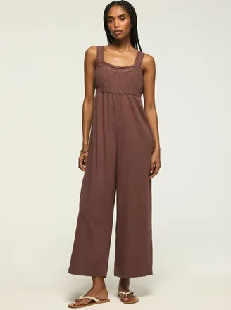 Lucky Brand Womens Lace Jumpsuit