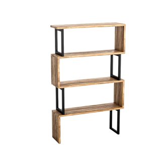 Habitat et Jardin Libreria In Legno ceylon - 80 X 22 X 128 Cm - Noce