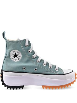Converse Run Star Hike Platform Hi Jade Unity/Black/White sneakers - men - Canvas/Fabric/Rubber - 5.5 - Blue
