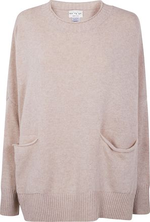 Maryya Poncho Round Neck Mix Cash
