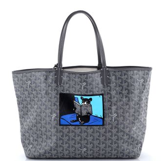 Goyard Saint Louis Tote Printed Coated Canvas PM