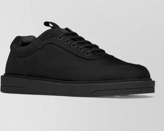 Saint Laurent leather lace-up sneakers
