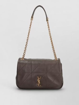 Saint Laurent jamie lambskin quilted clutch bag