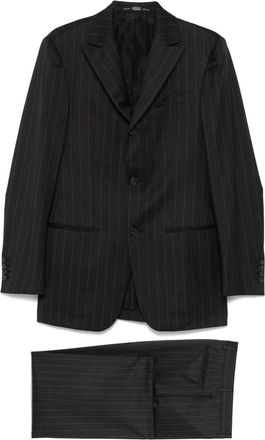 Gianfranco Ferre Completo a righe anni 90 - Grigio