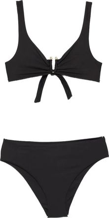 Fisico Metallic Detail Bikini Set