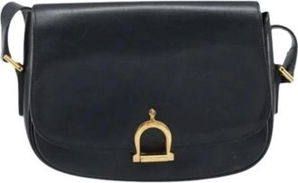 Celine Pre-owned Cross Body Bags, female, Black, Size: ONE SIZE Pre-owned Vintage Shoulder Bag