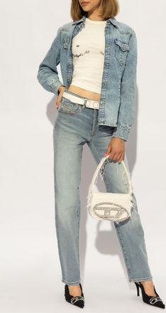 Diesel Denim Shirt DE-WAVES, Womens, Light Blue