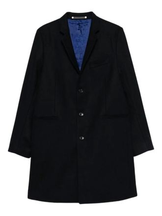 Paul Smith button-up coat - men - Wool/Polyamide/Cashmere - M - Blue
