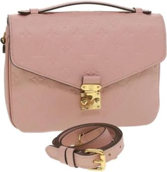 Louis Vuitton Pre-owned Canvas Handtas - Dames - Vintage Handtas - Roze - ONE Size - Vintage