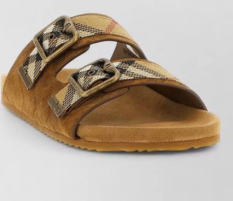 Burberry leather urchin sandals