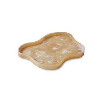 HKliving Patio Tablett S, 33,1 x 41,4 cm, cream