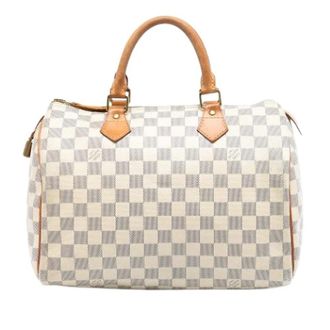 Louis Vuitton Pre-owned Handbags, female, White, Size: ONE SIZE Pre-owned Vintage Travel Bag