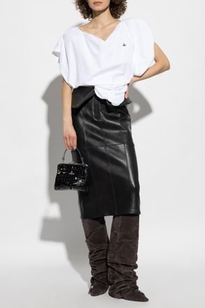 Vivienne Westwood Asymmetric Top, Womens, White