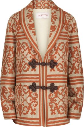 Valentino Apr&egrave;s LHiver Jacquard Jacket