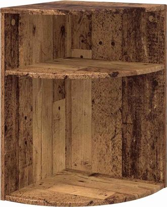 vidaXL Mesa Auxiliar Madera Vieja 39,7 X 39,7 X 60 Cm Vidaxl